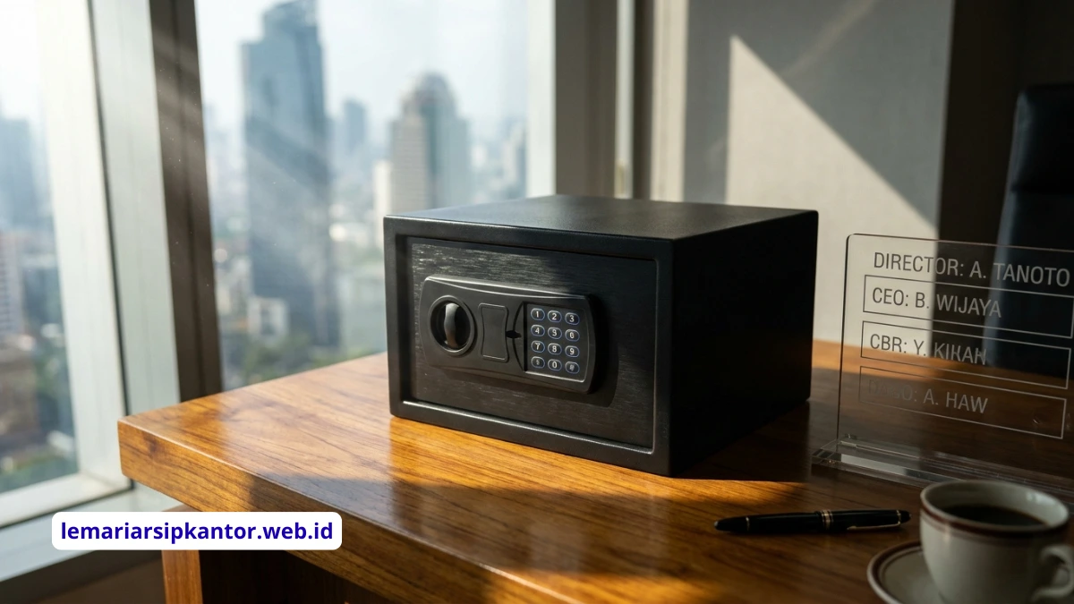 Daftar Harga Brankas Digital Mini untuk Meja Kerja Direksi
