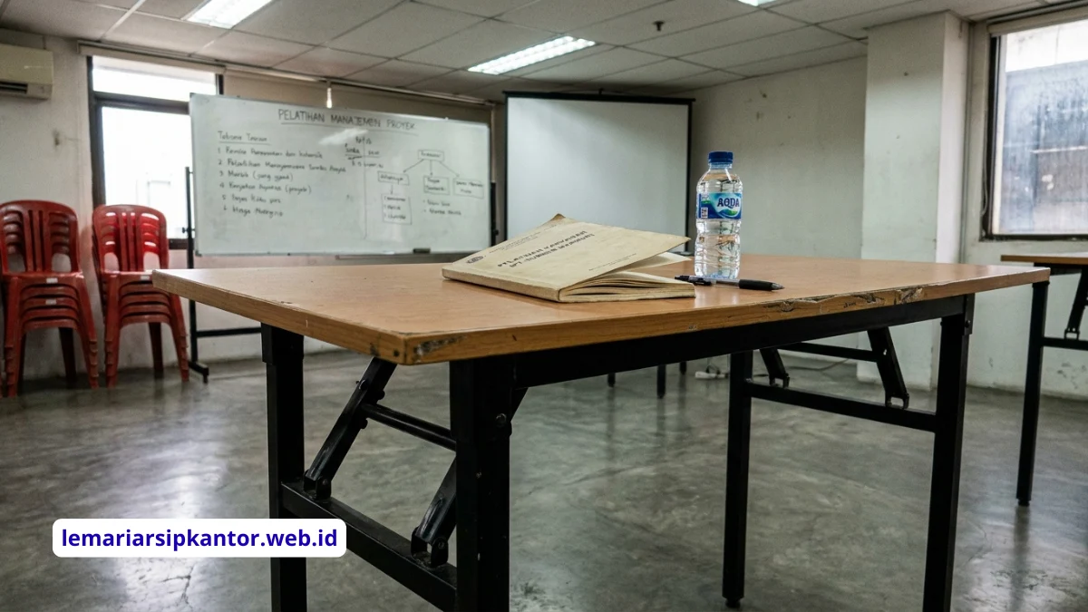 Kelebihan Meja Kantor Lipat Portabel untuk Ruang Pelatihan Fleksibel