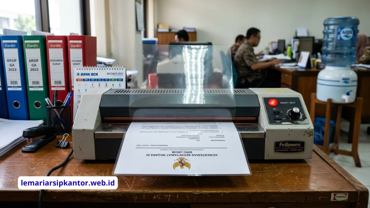 Panduan Memilih Mesin Laminating & Jilid Kertas Heavy Duty untuk Divisi General Affair