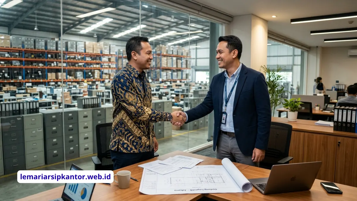 Negosiasi Pengadaan Lemari Arsip B2B