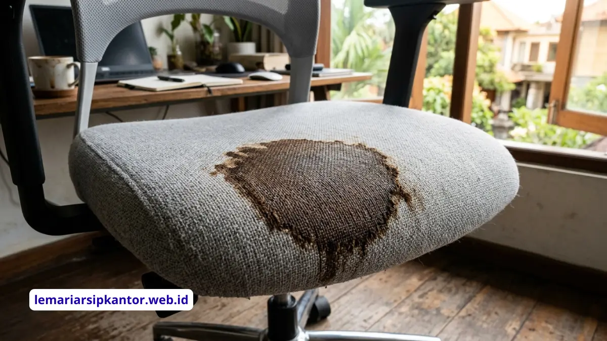 Cara Membersihkan Kursi Kantor Kain