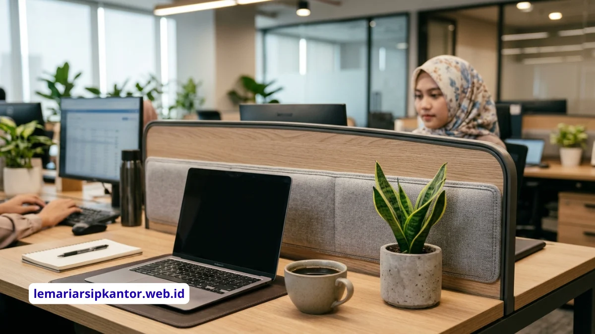 Partisi Meja Staf Kantor