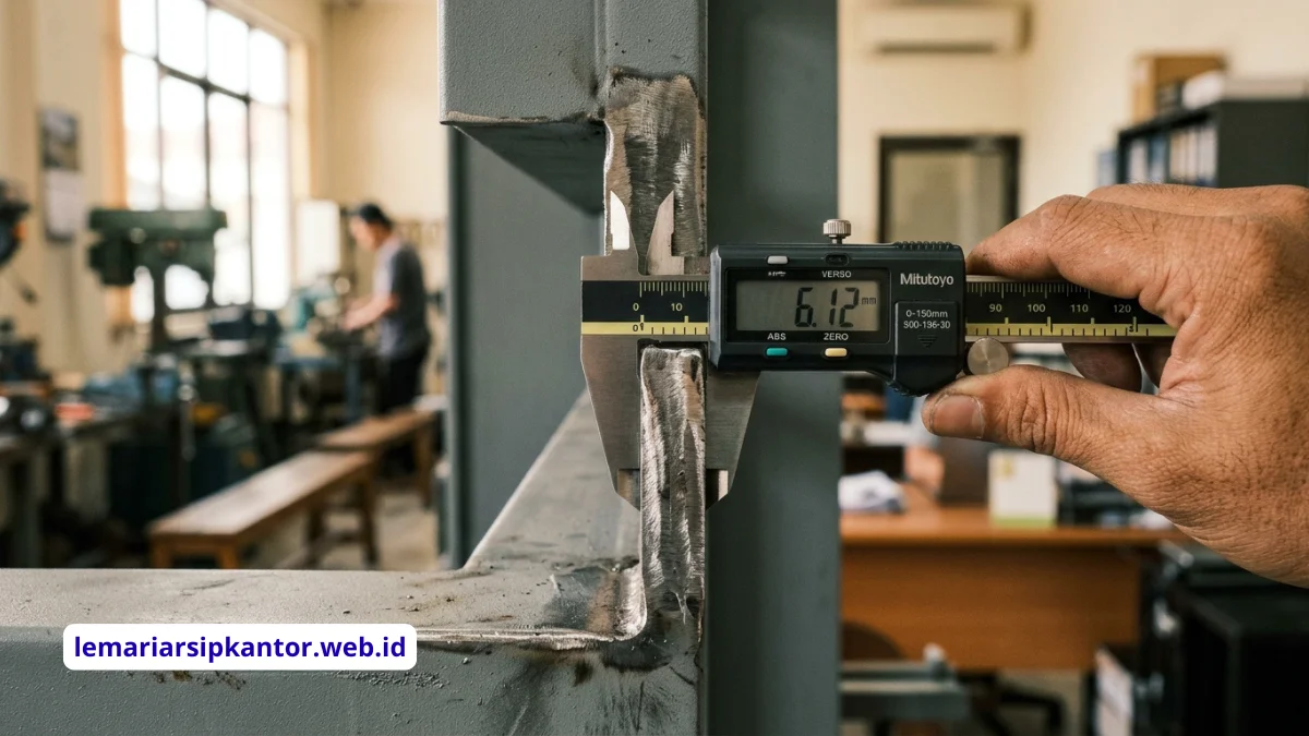 MENGAPA KETEBALAN PELAT BAJA LEMARI BESI KANTOR STANDAR MENENTUKAN KEAMANAN?