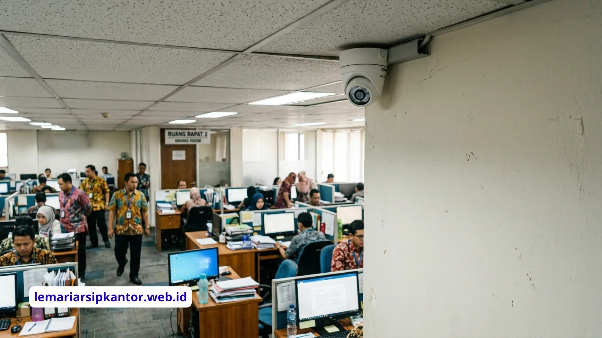 Rekomendasi Posisi Pemasangan CCTV Indoor Kantor untuk Menjangkau Area Blind Spot